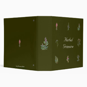 Herbal Grimoire Binder