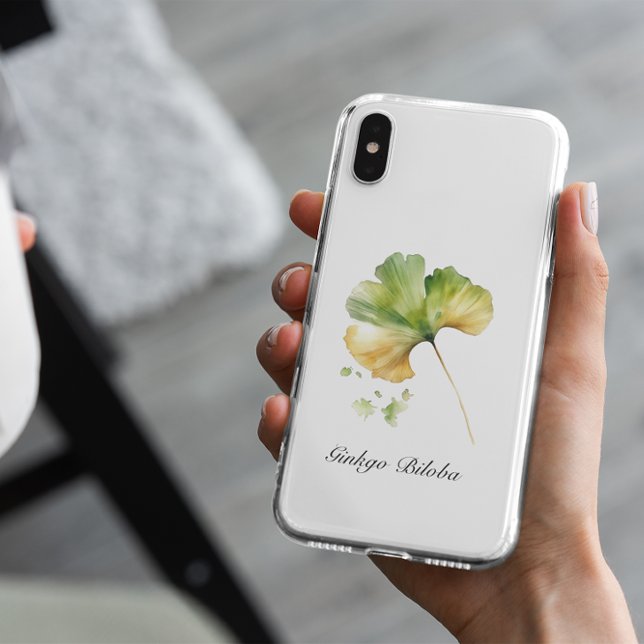 Herbal Life: Ginkgo Biloba  customizable  Case-Mate iPhone Case (Creator Uploaded)
