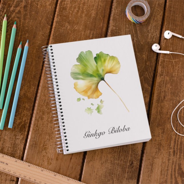 Herbal Life: Ginkgo Biloba  customizable  Notebook (Creator Uploaded)