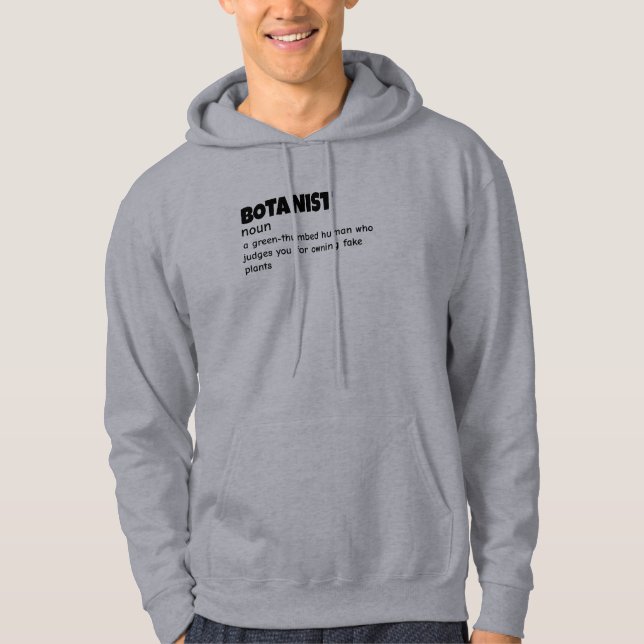 Herbal Scientist Funny Definition Hoodie (Front)