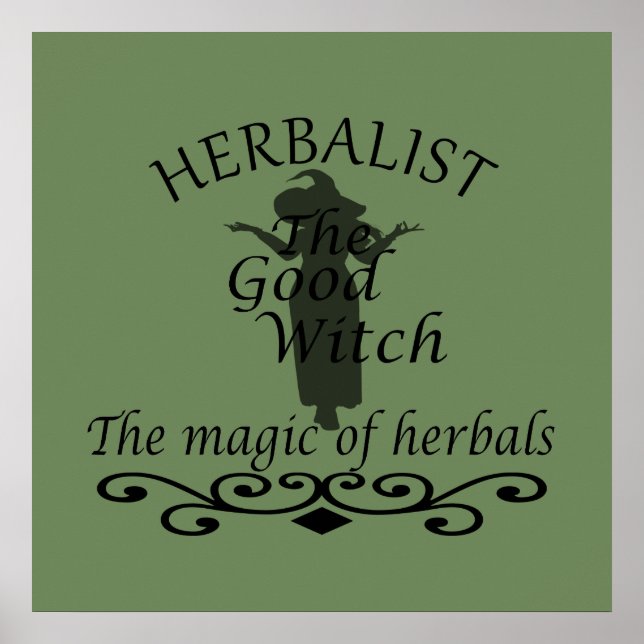 herbalist the green witch poster (Front)