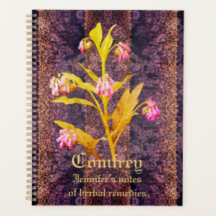 Herbalist's personalized planner