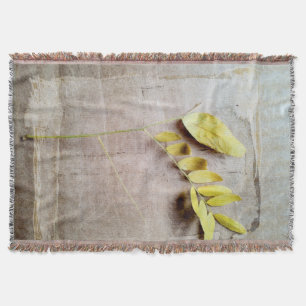 Herbarium V Throw Blanket