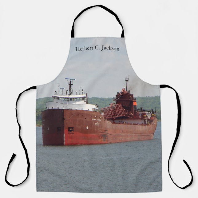 Herbert C. Jackson apron (Front)