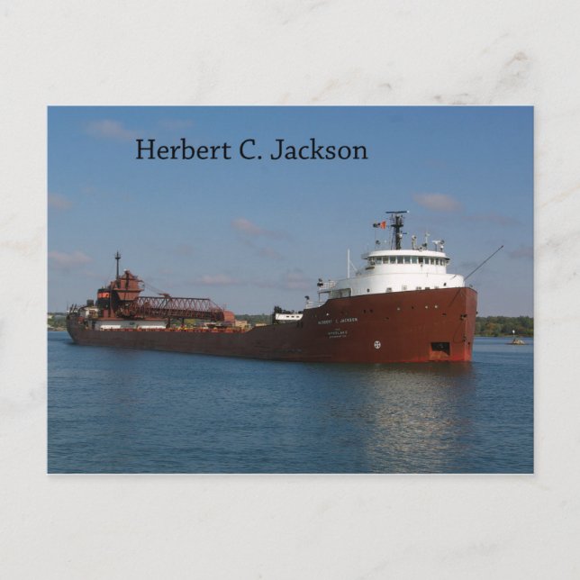 Herbert C. Jackson post card (Front)