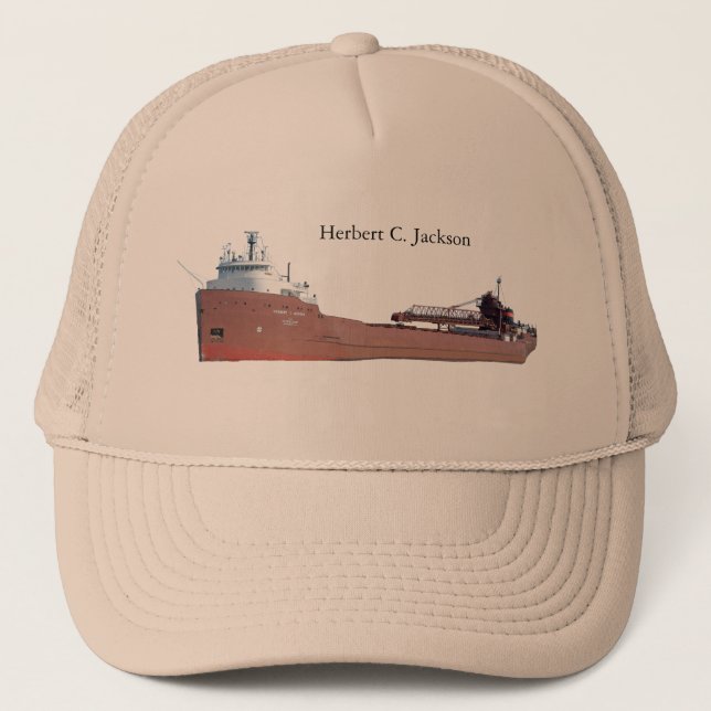 Herbert C. Jackson trucker hat (Front)