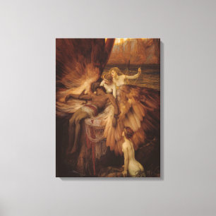 Herbert Draper - The Lament For Icarus Canvas Print