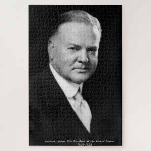 Herbert Hoover 31st  President US Jigsaw Puzzle