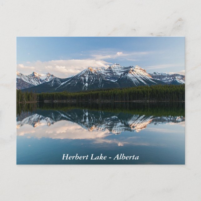 Herbert Lake, Alberta, Canada carte postale (Devant)