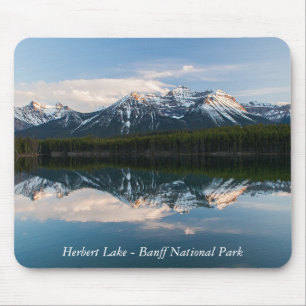 Herbert Lake, Alberta, Canada mousepad