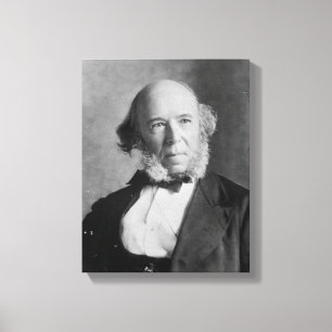 Herbert Spencer Canvas Print