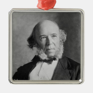 Herbert Spencer Metal Ornament