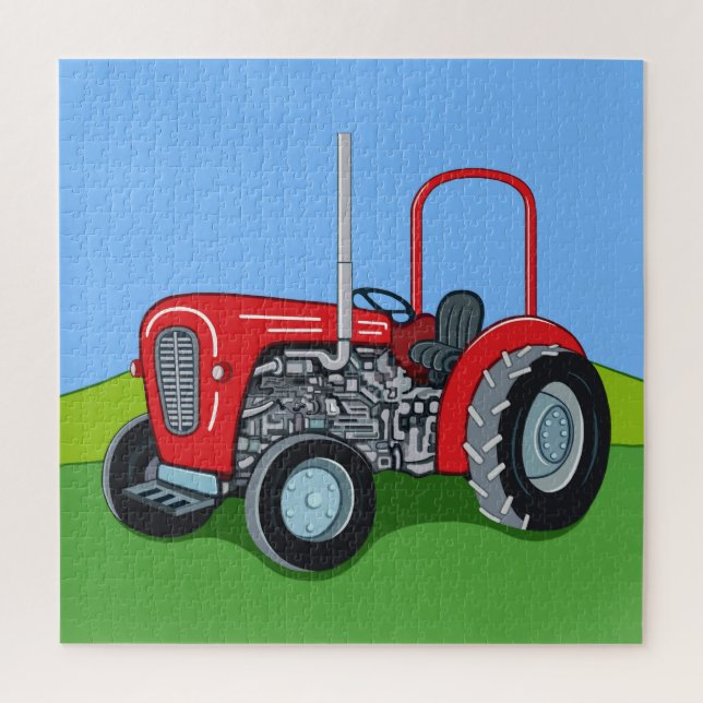 Herbert the Tractor Jigsaw Puzzle (Vertical)