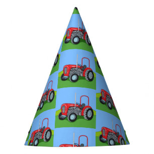 Herbert the Tractor Party Hat
