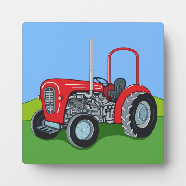 Herbert the Tractor Plaque (Front)