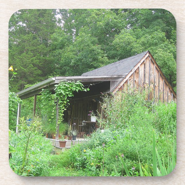 Herbery Shed Coaster (Front)