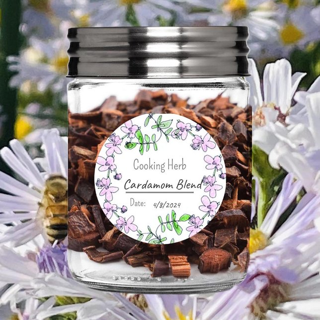 Herbes de Cuisine vierges Étiquette de pot thym pe (Créateur téléchargé)