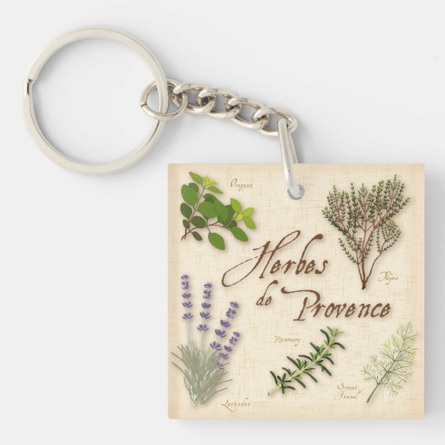 Herbes de Provence Porte - clé (Devant)