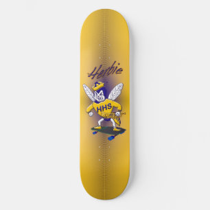 Herbie Skateboards with his Trumpet