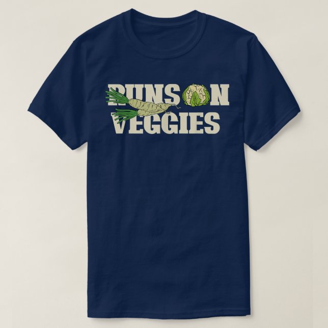 Herbivore Plant Based Runs On Veggies Vegetables V T-Shirt (Design Front)