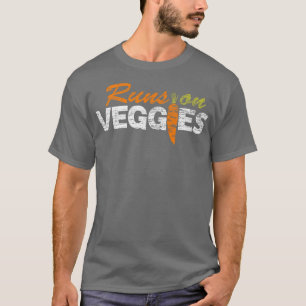 Herbivore Plant Based Vegetarian Food Vegetables V T-Shirt