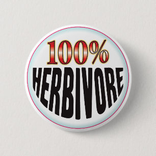 Herbivore Tag 2 Inch Round Button