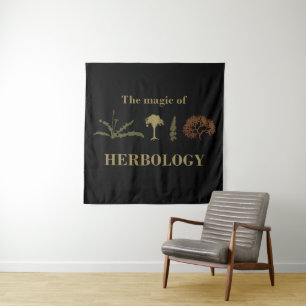 Herbology herbalism herbalist tapestry
