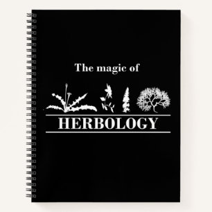 Herbology herbalist herbalism notebook
