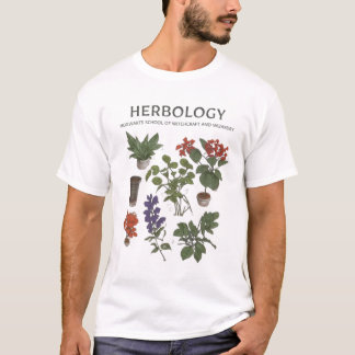 HERBOLOGY PLANTS Gardening Plants Botanical Lover  T-Shirt