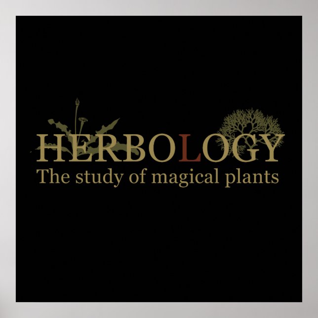 herbology poster (Front)