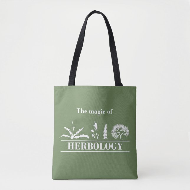 herbology tote bag (Front)