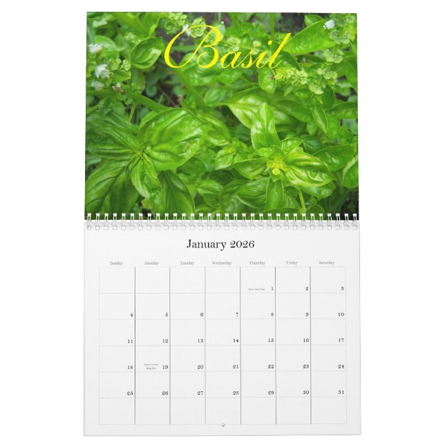 Herbs   2010 calendar (Jan 2026)