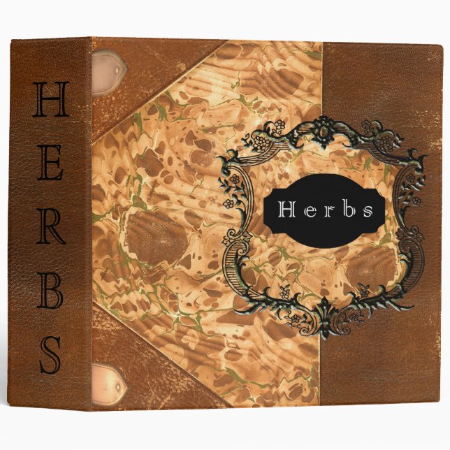 Herbs Binder (Front/Spine)