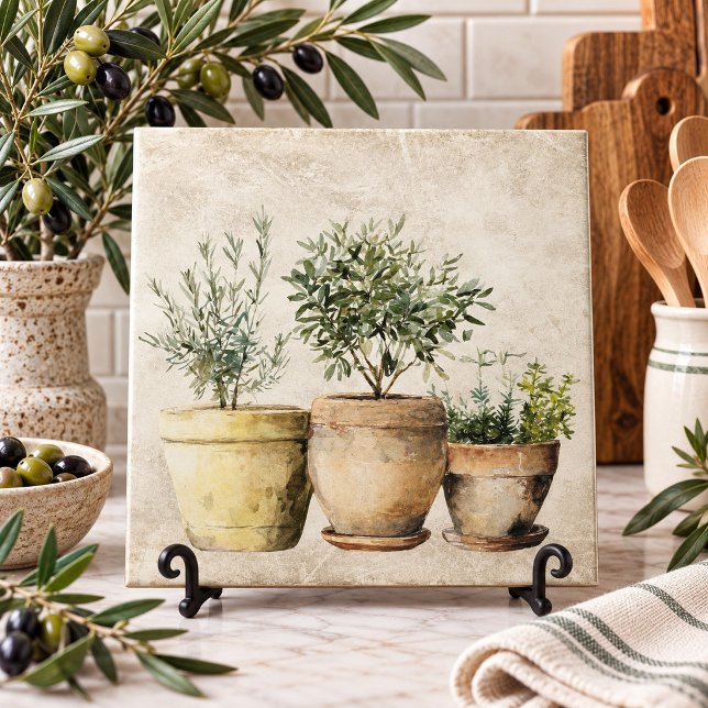 Herbs in Pots Mediterrean Rustic  Tile (Creator Uploaded)