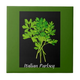 herbs - parsley tile