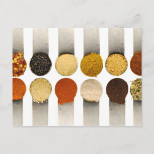 Herbs Spices & Powdered Ingredients Postcard