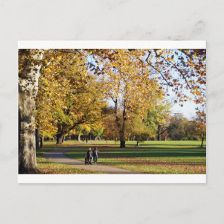 Herbst Spaziergang Postcard