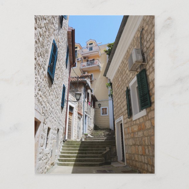 Herceg Novi in Montenegro Postcard (Front)