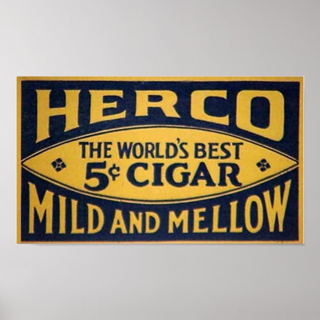 Herco Cigar-1905 Poster (Front)