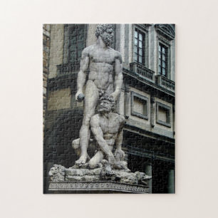 Hercules and Cacus Statue Jigsaw Puzzle