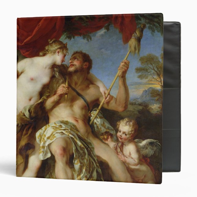 Hercules and Omphale, 1724 Binder (Front/Inside)