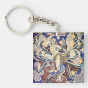 Hercules and the Hydra Keychain