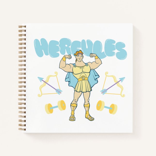 Hercules Arrows and Dumbbells Flex Notebook (Front)