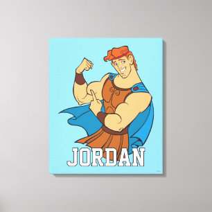 Hercules Bicep Flex Canvas Print