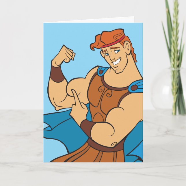 Hercules Bicep Flex Card (Front)