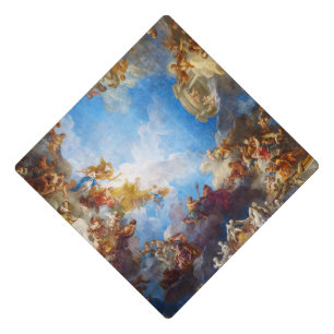 Hercules ceiling painting in Chateau de Versailles Graduation Cap Topper