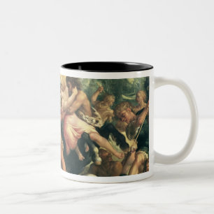 Hercules, Deianeira and the centaur Eurytion Two-Tone Coffee Mug