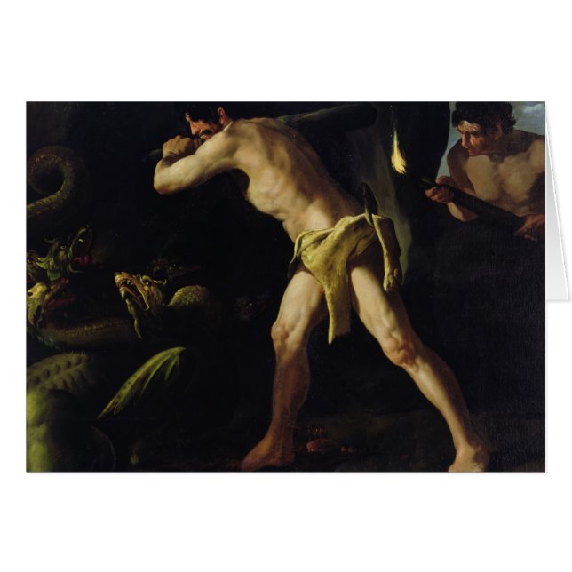 Hercules Fighting with the Lernaean Hydra (Front Horizontal)