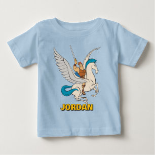 Hercules Riding Pegasus Baby T-Shirt