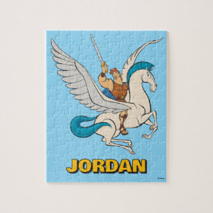 Hercules Riding Pegasus Jigsaw Puzzle